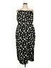 Old Navy 100% Polyester Animal Print Black Cocktail Dress Size XXL - photo 1