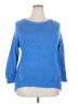 NY Collection 100% Cotton Blue Pullover Sweater Size 2X - photo 1