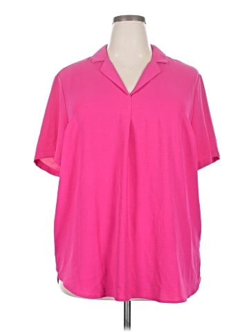 Hilary Radley Short Sleeve Blouse (view 1)