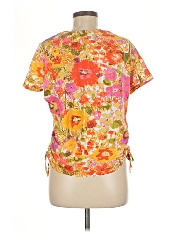 Caribbean Joe Short Sleeve Blouse (view 2)