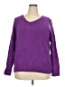 St. John's Bay Purple Pullover Sweater Size 3X - photo 1