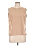 Notations 100% Polyester Tan Sleeveless Blouse Size L - photo 1