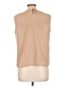 Notations 100% Polyester Tan Sleeveless Blouse Size L - photo 2