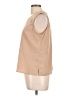 Notations 100% Polyester Tan Sleeveless Blouse Size L - photo 5