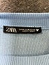 Zara Blue Long Sleeve Top Size M - photo 7