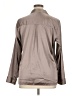 Express Metallic Gray Long Sleeve Blouse Size XL - photo 2