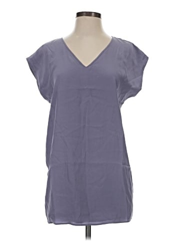 Marie Oliver Short Sleeve Silk Top (view 1)