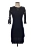 Unbranded Solid Black Cocktail Dress Size XXS (estimated) - photo 1