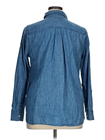 Caslon Long Sleeve Button-Down Shirt (view 2)