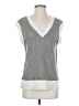 Zara Gray Sleeveless Blouse Size S - photo 1