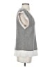 Zara Gray Sleeveless Blouse Size S - photo 4