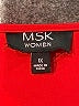 MSK Red Cocktail Dress Size 1X - photo 7
