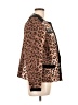 Chico's 100% Cotton Animal Print Brown Jacket Size Lg (2) - photo 4