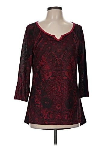 One World 3/4 Sleeve Top (view 1)