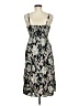 Old Navy 100% Rayon Paisley Black Gray Cocktail Dress Size M - photo 2