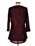One World Burgundy 3/4 Sleeve Top Size M - photo 2