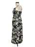 Old Navy 100% Rayon Paisley Black Gray Cocktail Dress Size M - photo 5
