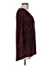 One World Burgundy 3/4 Sleeve Top Size M - photo 4