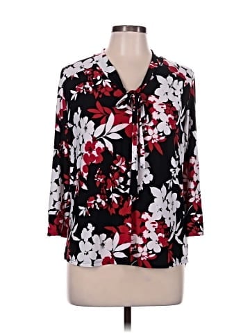 Liz McCoy 3/4 Sleeve Blouse (view 1)