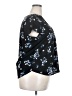 41Hawthorn 100% Polyester Floral Black Short Sleeve Blouse Size XXL - photo 4