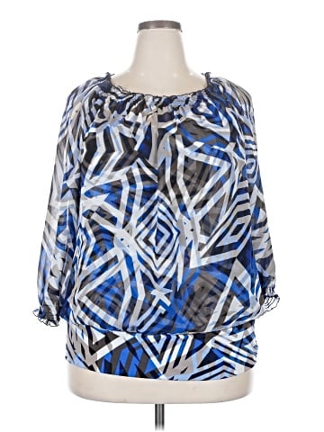 Alfani 3/4 Sleeve Blouse (view 1)