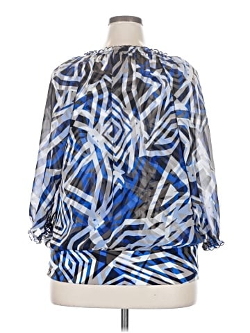 Alfani 3/4 Sleeve Blouse (view 2)