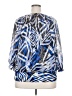 Alfani Blue 3/4 Sleeve Blouse Size 2X - photo 2