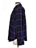 Torrid 100% Polyester Plaid Blue Long Sleeve Blouse Size Lg Plus (0) - photo 5