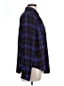 Torrid 100% Polyester Plaid Blue Long Sleeve Blouse Size Lg Plus (0) - photo 4