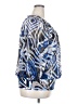 Alfani Blue 3/4 Sleeve Blouse Size 2X - photo 4