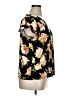 a.n.a. A New Approach Black Short Sleeve Blouse Size XL Petite - photo 4