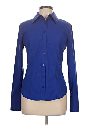 Express Long Sleeve Button-Down Shirt (view 1)