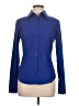 Express Blue Long Sleeve Button-Down Shirt Size 10 - photo 1