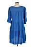 Unbranded Blue Casual Dress Size L - photo 2