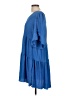 Unbranded Blue Casual Dress Size L - photo 5