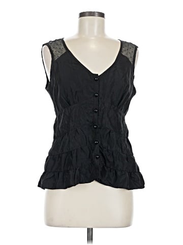 Nanette Lepore Sleeveless Silk Top (view 1)