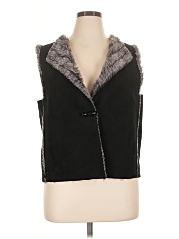 Linda Lundstrom Faux Fur Vest (view 1)
