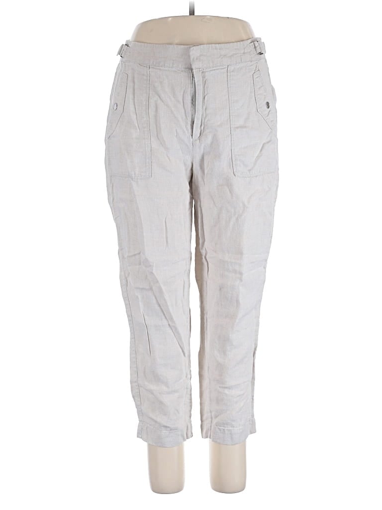 Pre-owned Athleta Cargo Pants In Gray
