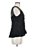 Nanette Lepore 100% Silk Black Sleeveless Silk Top Size 8 - photo 4