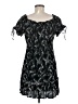 Express 100% Rayon Black Cocktail Dress Size M - photo 2