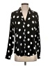 Ann Taylor Polka Dots Black Long Sleeve Blouse Size S - photo 1