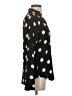 Ann Taylor Polka Dots Black Long Sleeve Blouse Size S - photo 4