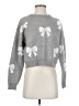 Harper & Ivy Hearts Gray Pullover Sweater Size XS - photo 1