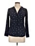 Sézane Polka Dots Blue 3/4 Sleeve Blouse Size 34 waist - photo 1