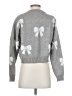 Harper & Ivy Hearts Gray Pullover Sweater Size XS - photo 2
