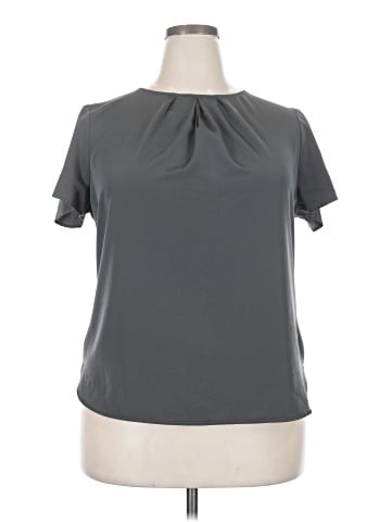 Lands' End Short Sleeve Blouse (view 1)