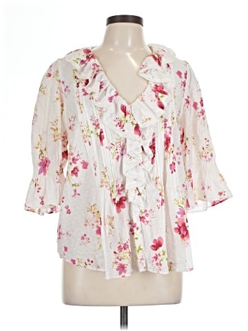 Anthropologie 3/4 Sleeve Blouse (view 1)
