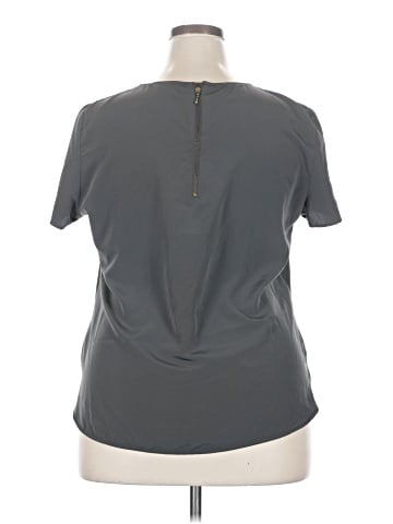 Lands' End Short Sleeve Blouse (view 2)