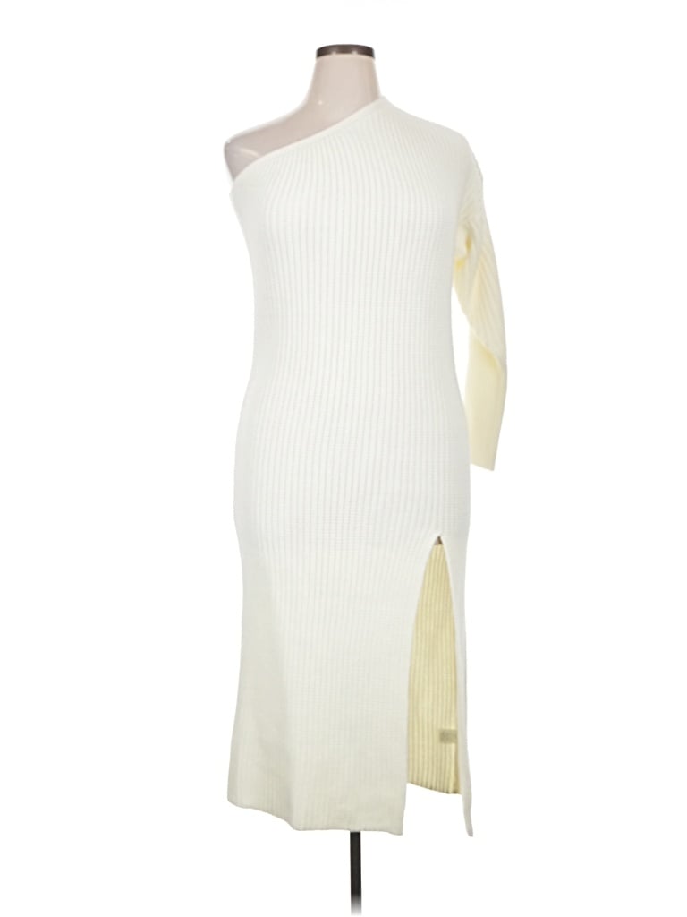 Pre-owned Jluxlabel Casual Dress In Ivory