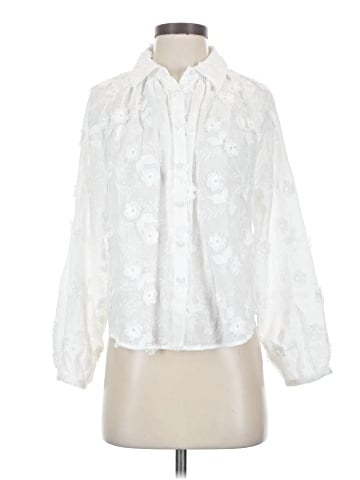Caroline Constas 3/4 Sleeve Blouse (view 1)